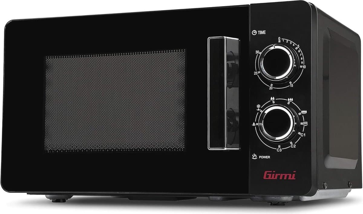 Combi-magnetron 20 liter met grill en ontdooifunctie, zwart — afbeelding 1