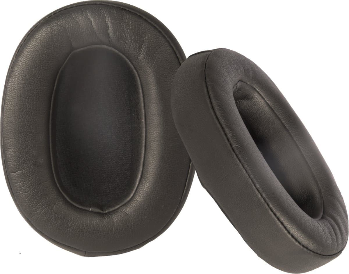 Somstyle Oorkussens Geschikt voor Sony WH-XB900N - 2 Stuks - Zacht Schuim - Eiwitleer - Zwart — afbeelding 1