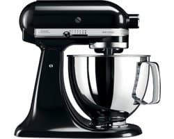 KitchenAid Artisan KSM175PSEOB - Keukenmachine - Onyx zwart
