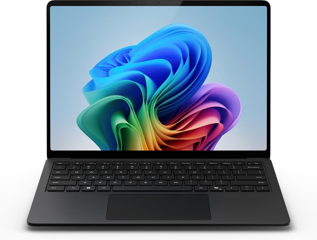 "Microsoft Surface Laptop 7 Copilot+ PC Qualcomm Snapdragon 35 cm (13.8"") Touchscreen 16 GB LPDDR5x-SDRAM 512 GB SSD Wi-Fi 7 (802.11be) Windows 11 Pro Zwart" — afbeelding 1