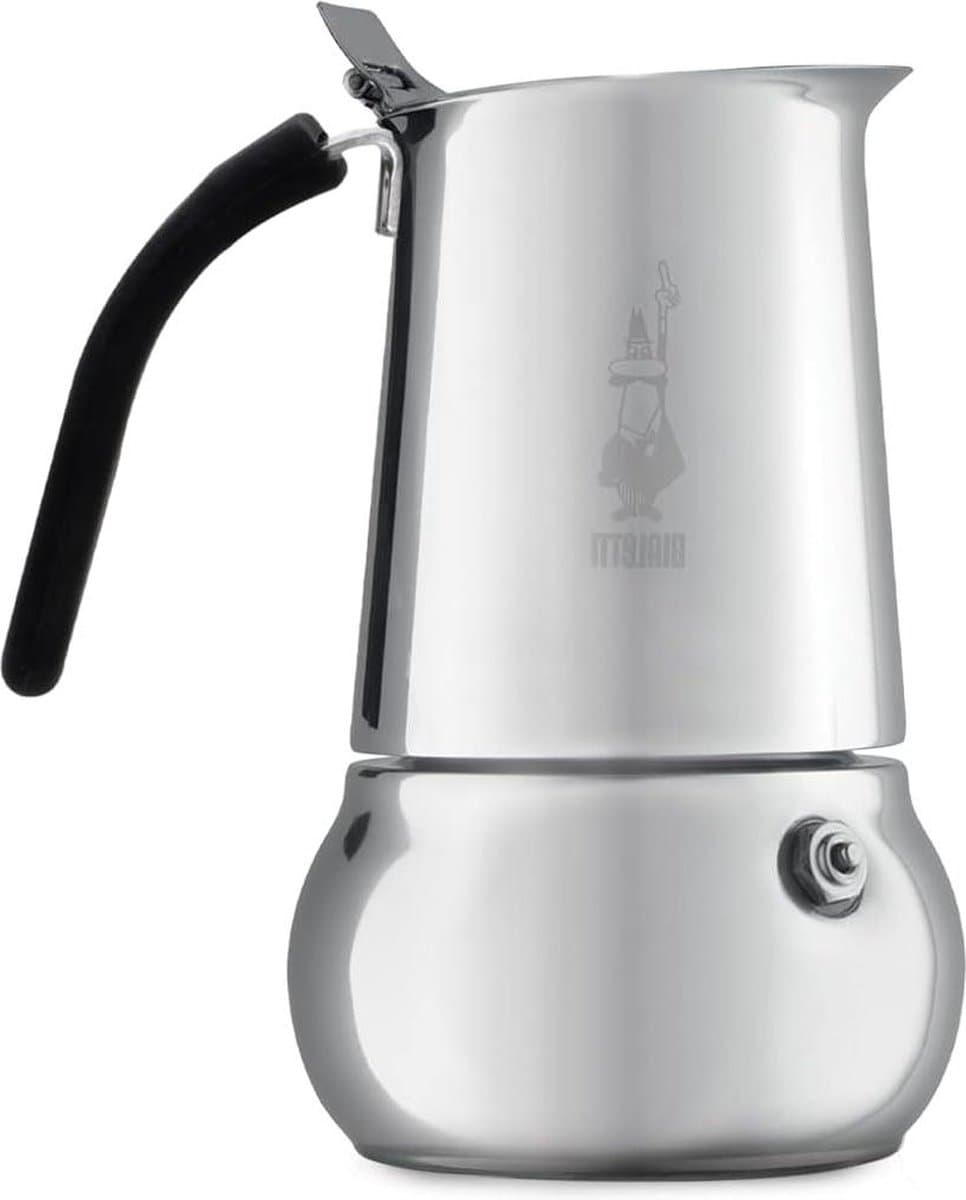 Koffiezetapparaat 4 kopjes 20cl alle warmtebronnen roestvrij staal - Niet compatibel met inductie — afbeelding 1