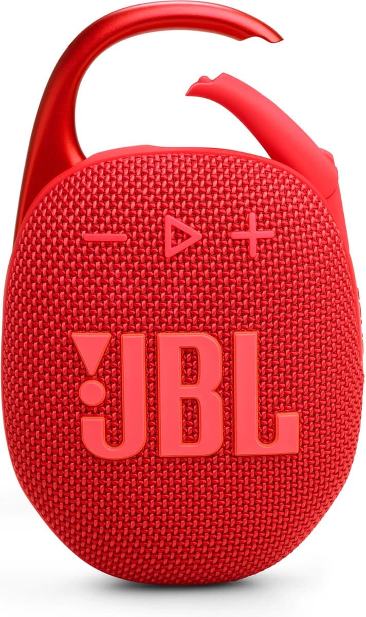 JBL Clip 5 - Draagbare Bluetooth Mini Speaker - Met Haak om te hangen - Draadloos Muziek Box - 12 uur - Waterbestendig - IP67 - Rood — afbeelding 1