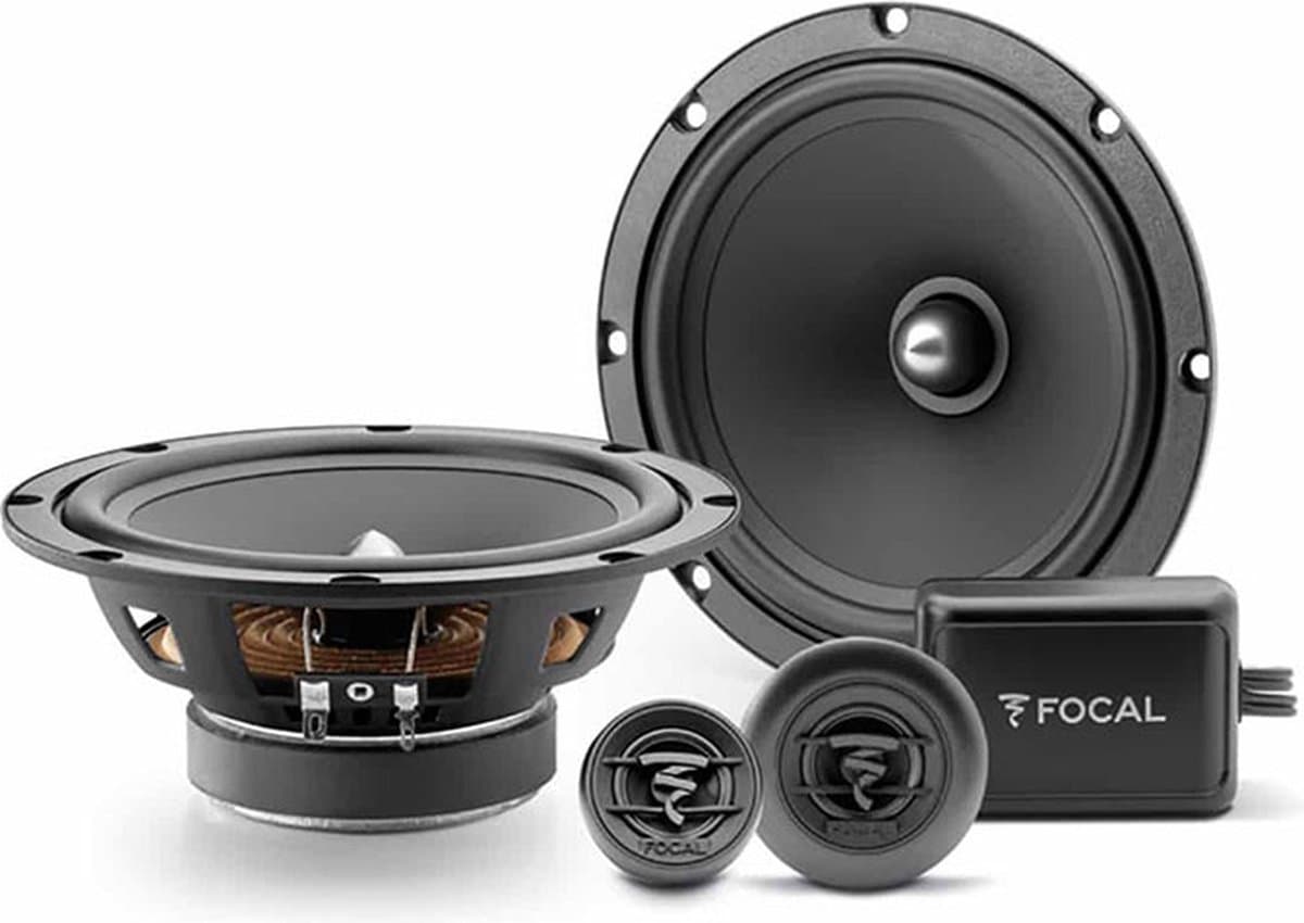 Focal ASE165 - Autospeakers - Universele Autospeaker set - 16,5cm - 2-weg Componentenset - Auditor serie — afbeelding 1