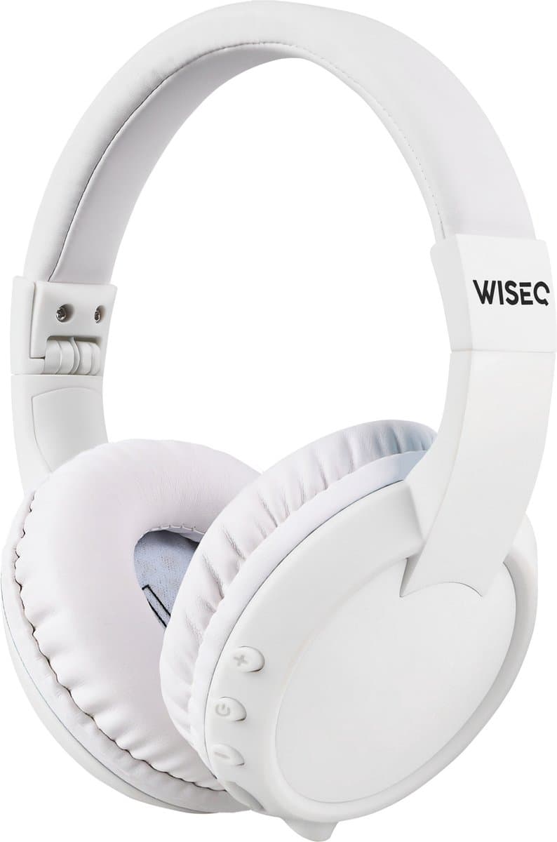 WiseQ Unbreakable - Koptelefoon voor kinderen - Volume begrenzing - Wit — afbeelding 1