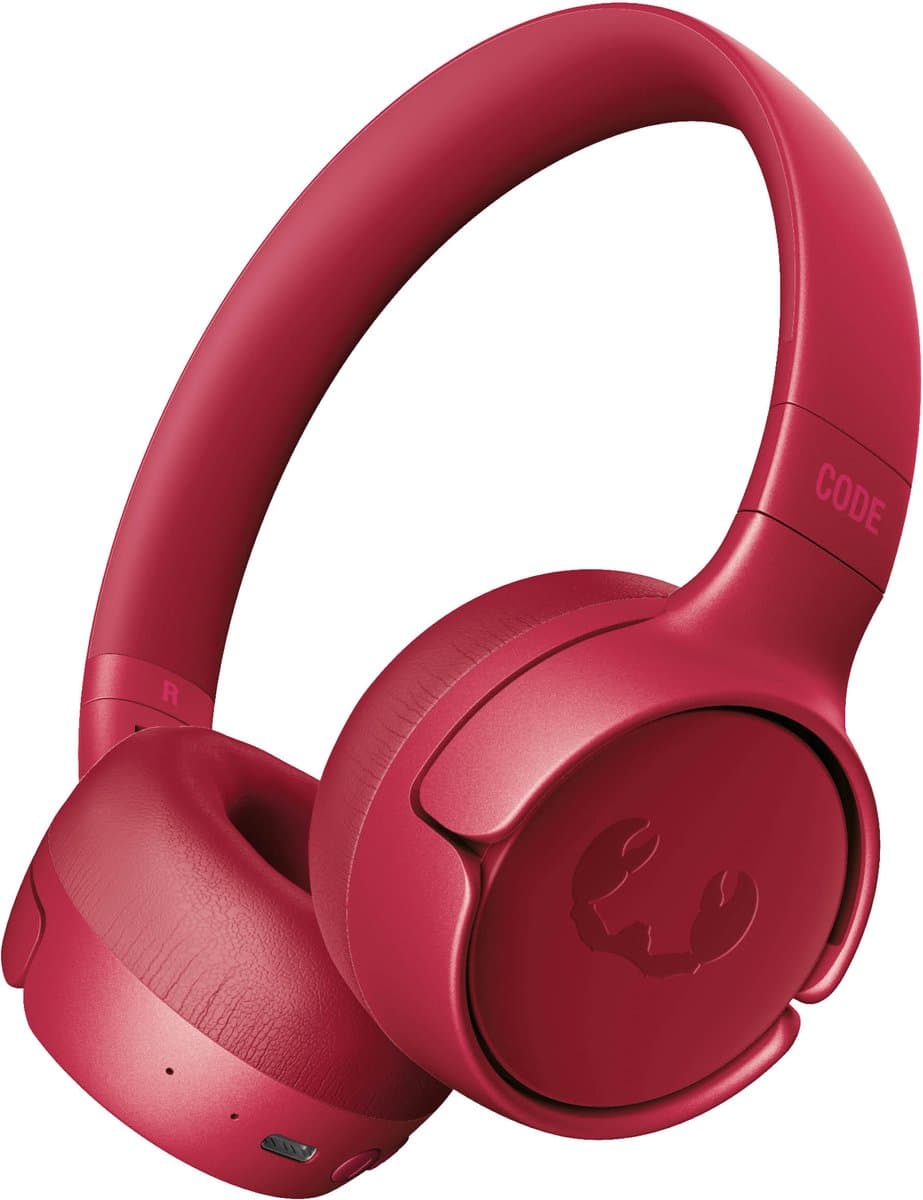 FRESH 'N REBEL - Code Fuse - On-ear Draadloze hoofdtelefoon Berry Red — afbeelding 1