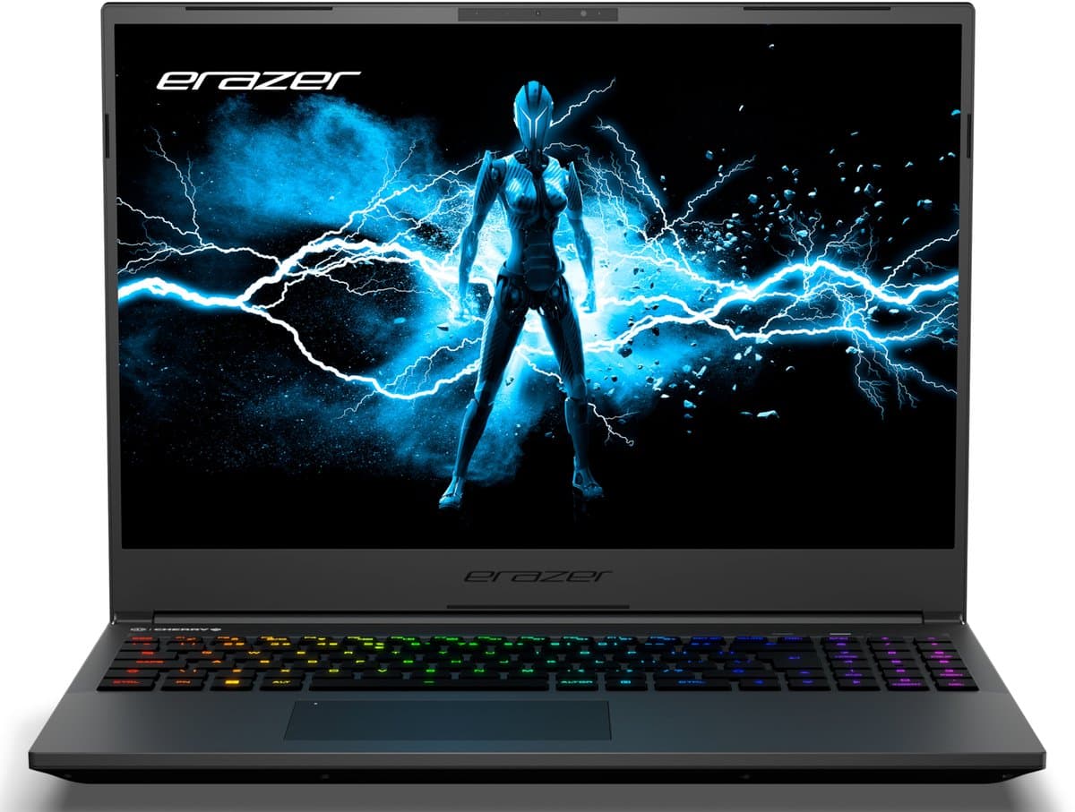 ERAZER Major X20 - gaming-laptop - Intel® Core™ i7-14700HX - 16,0" QHD+ scherm 100% sRGB met 240 Hz - RTX 4070 - 1 TB PCIe SSD - 16 GB RAM — afbeelding 1
