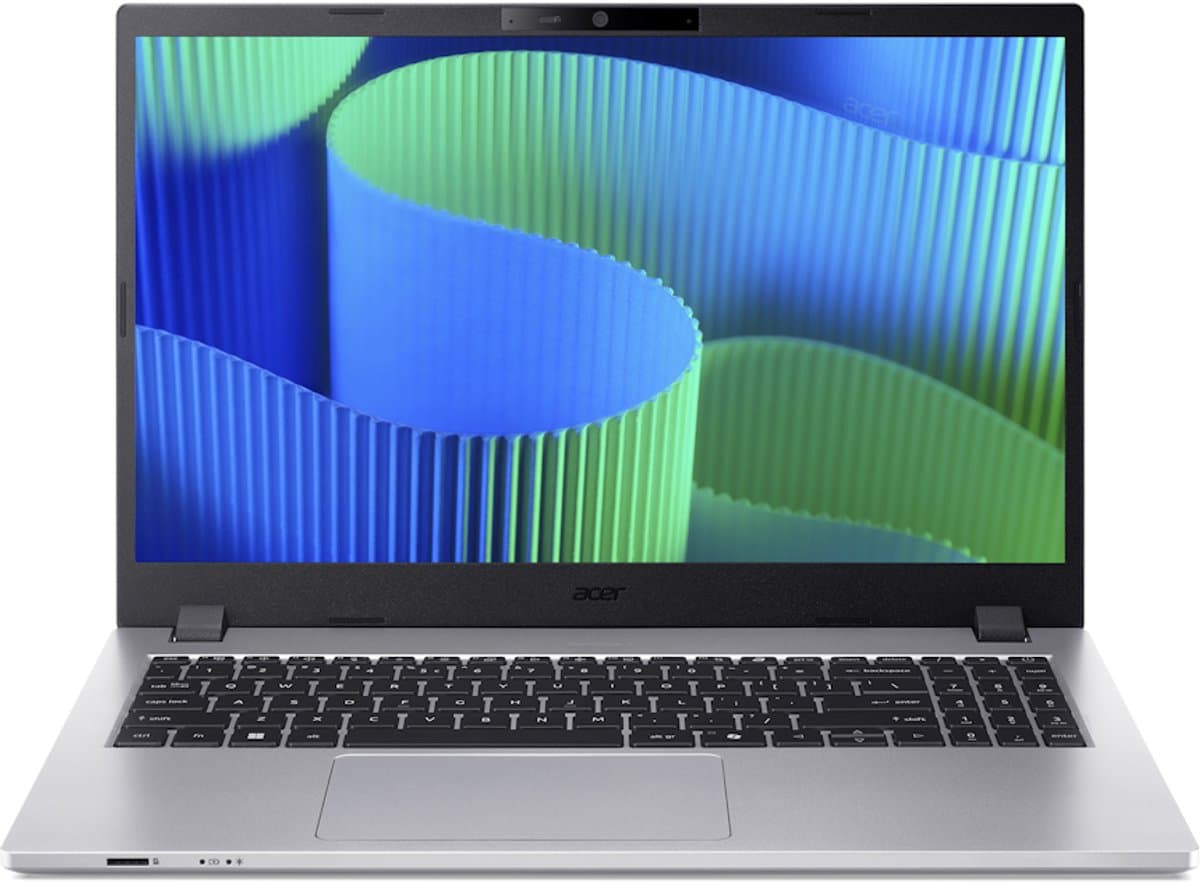 Acer TravelMate P2 TMP215-55-TCO Intel® Core™ i5 i5-1334U Laptop 39,6 cm (15.6") Full HD 8 GB DDR5-SDRAM 512 GB SSD Wi-Fi 6E (802.11ax) Windows 11 Pro Zilver — afbeelding 1