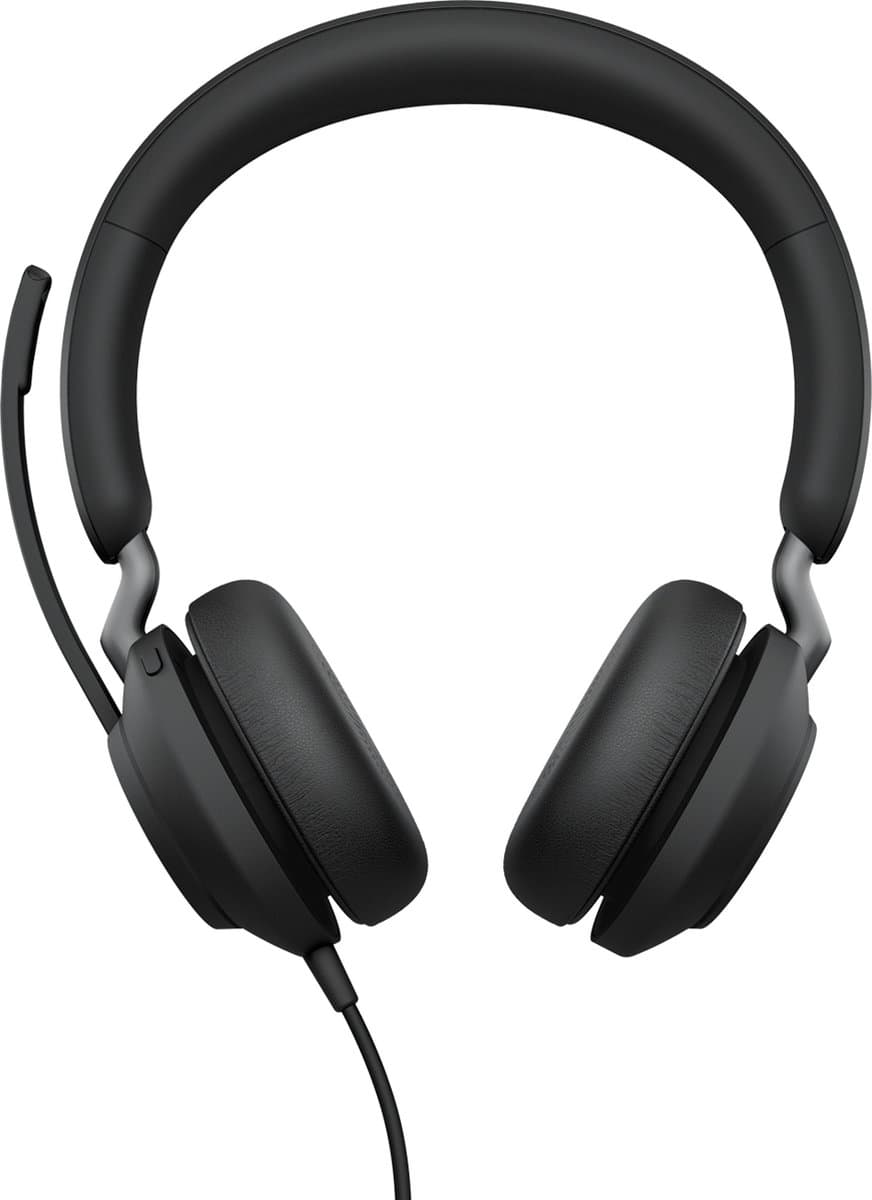 Jabra Evolve2 40 Se Stereo Ms Usb-a Koptelefoon Zwart — afbeelding 1