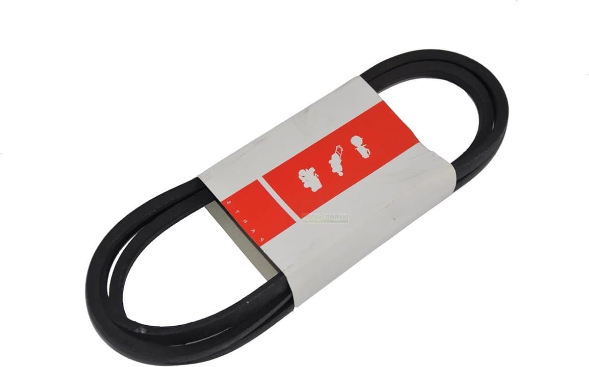 Grasmaaier V-riem - Maaier riem wigriem - Grasmaaien onderhouden - Dubbele V-snaar profiel - 2463 mm - Zwart — afbeelding 1
