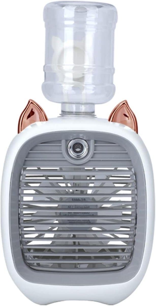 Mini Air Cooler - Persoonlijke Koeler - Snelle Koeling - Draagbaar Ontwerp - 1000 Gram - Wit — afbeelding 1
