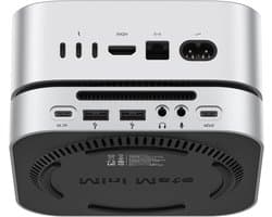 Externe SSD - Draagbare Harde Schijf - Snelle Data Overdracht - USB4 40 Gbps - 512GB - Zilver