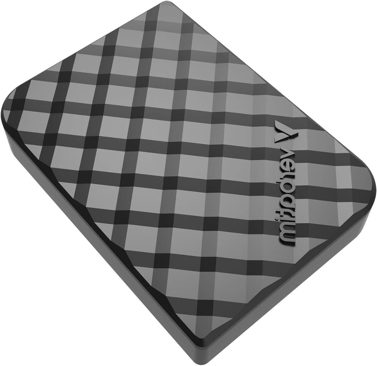 Verbatim Store 'n' Go Mini Diamond Portable SSD 512 GB, USB 3.2 Gen 1 met USB-C Adapter 1000MB/s, Compact 35g, High-Speed Data Transfer, Nero Backup Software, Voor PC & Mac, Zwart — afbeelding 1