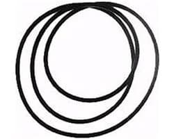 V-riem - Aandrijfriem Grasmaaier - Grasmaaier Onderhoud - Hoge Temperatuurbestendig - 2267 mm - Zwart