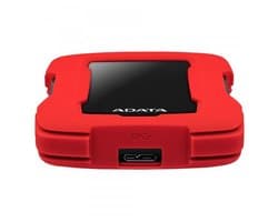 ADATA Durable Lite HD330 Serie - Externe Harde Schijf - 1TB - 2.5'' - USB3.1 - Rood
