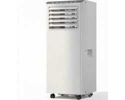 Danky Mobiele Airco 7000 BTU – 3-in-1 Airconditioner (Koelen + Ontvochtigen + Ventileren) – Stil <51 dB – Energieklasse A – Geschikt Voor Ruimtes Tot 35 m² – Inclusief Raamkit, 24-Uurs Timer En Afstandsbediening