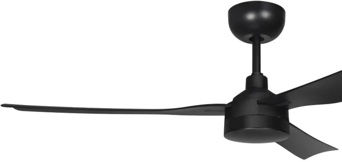 Plafondventilator Bayside Calypso Dc | 122 cm | Indoor | Inclusief Lamp | Zwart — afbeelding 1