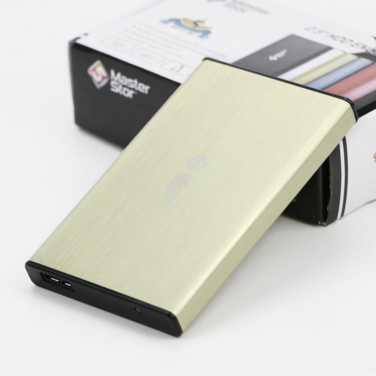 Externe Harde Schijf - Draagbare Opslag - Bestanden Backuppen - Super-Speed USB 3.0 - 250 GB - Geel — afbeelding 1