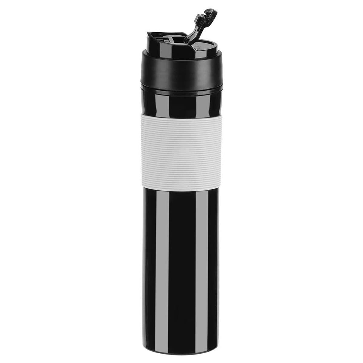 Jhubersproducts - Mini Espresso Machine - Handmatige Koffiemaker - Compact en Lichtgewicht - Zwart - Perfect voor Thuis en Reizen - Espresso Maker — afbeelding 1