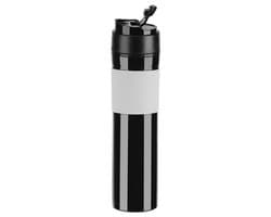 Jhubersproducts - Mini Espresso Machine - Handmatige Koffiemaker - Compact en Lichtgewicht - Zwart - Perfect voor Thuis en Reizen - Espresso Maker