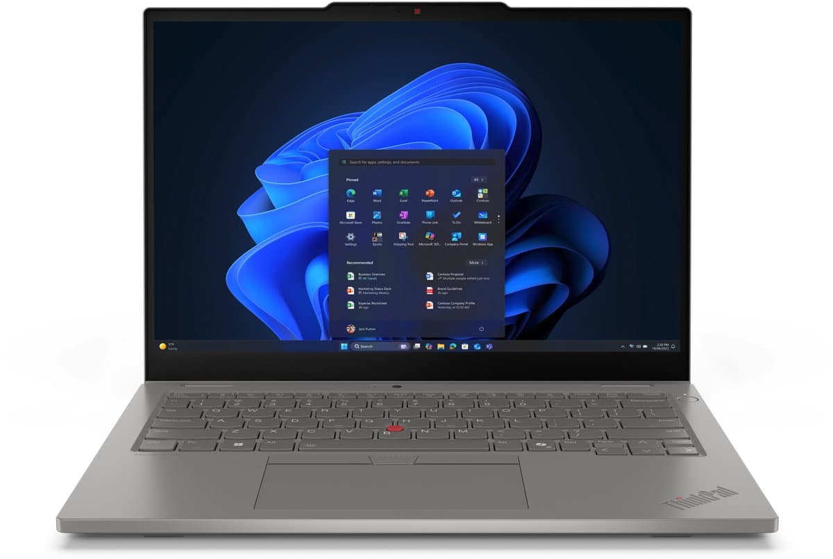 Lenovo ThinkPad L13 2-in-1 Gen 6 (Intel) Intel Core Ultra 5 225U Hybride (2-in-1) 33,8 cm (13.3") Touchscreen WUXGA 16 GB LPDDR5x-SDRAM 512 GB SSD Wi-Fi 6E (802.11ax) Windows 11 Pro Engels Grijs — afbeelding 1