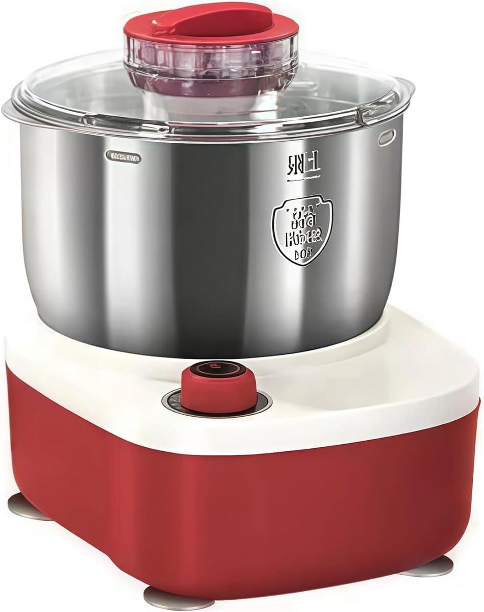 Deegmaker Keukenmachine - Deegkneder Mixer - Bakken Thuis - Constante Temperatuur Fermentatie - 5L Kom - Rood — afbeelding 1