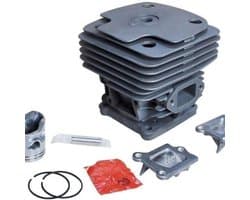 Zuiger-cilinderkit van 40,5 mm voor Husqvarna-grasmaaiers 243R, 243RJ, 543RBK, 543RBS, 543RBX, 543RS, B40BT, B40P, B40B, BCZ400SW, BCZ4000DL, BCZ4000DW en BCZ4200CL.