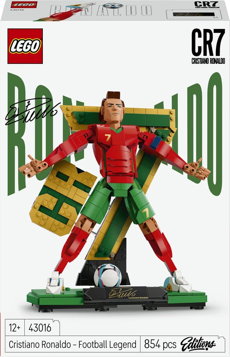 Lego Edition Sports 43016 Cristiano Ronaldo – Voetballegende Bouwelementen — afbeelding 1