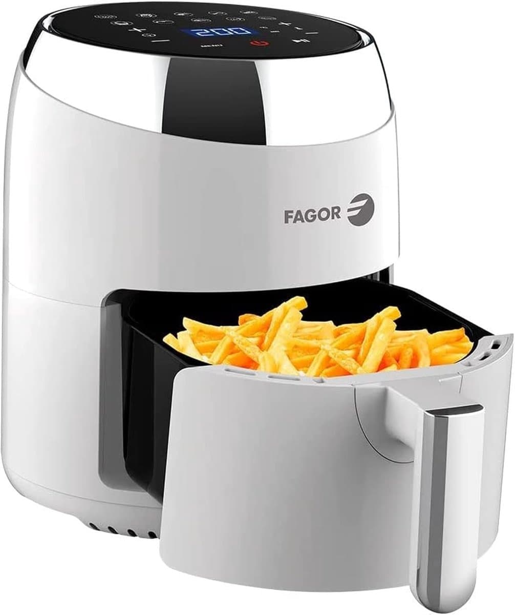 Heteluchtfriteuse - Airfryer - Gezond Frituren - 35 Liter Capaciteit - 25x32x30 cm - Meerkleurig — afbeelding 1