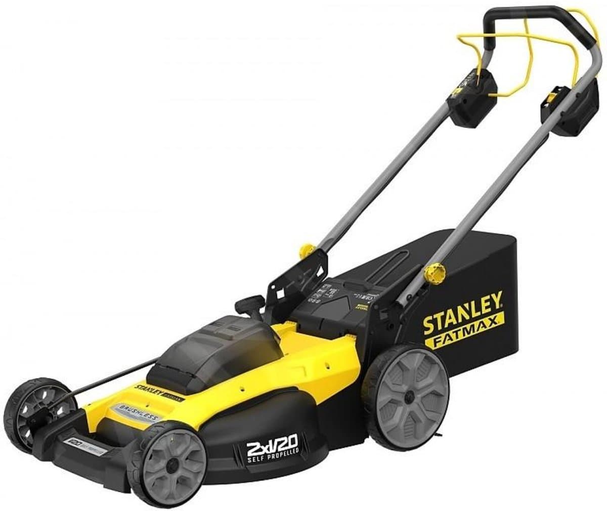 Stanley SFMCMWS251M FATMAX® V20 Accu grasmaaier 51cm met wielaandrijving 2x18V 4.0Ah — afbeelding 1