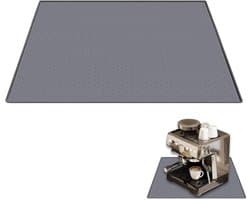 Siliconen onderlegger koffiemachine - veelzijdig - 1 stuk - mat - siliconen - 48 x 30 cm