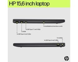 HP 15-fd0931nd Intel® Core™ i3 i3-N305 Laptop 39,6 cm (15.6") Full HD 8 GB DDR4-SDRAM 512 GB SSD Wi-Fi 6 (802.11ax) Windows 11 Home Zilver