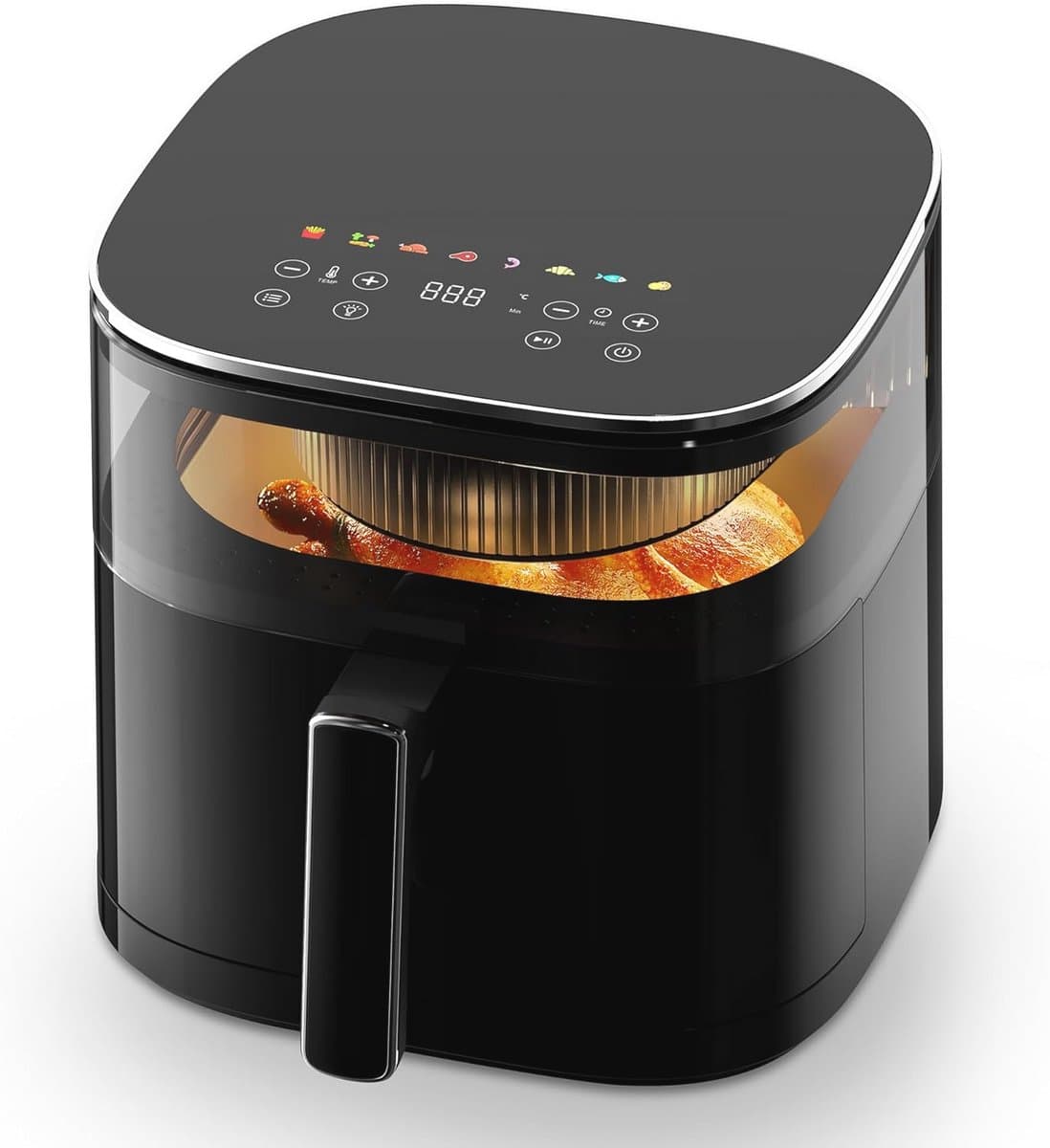 Digitale Heteluchtfriteuse 5,7L met Touch Display en 8 Voorinstellingen — afbeelding 1