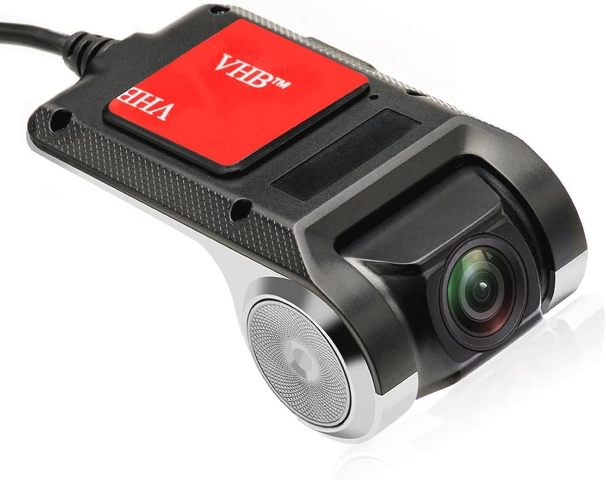 HD Dash Cam Voor Auto met Nachtzicht en Groothoeklens — afbeelding 1