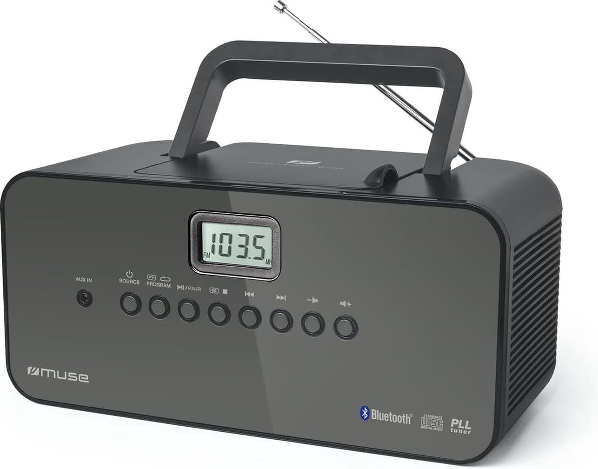 Muse M-22BT - Draagbare radio/CD-speler met bluetooth — afbeelding 1