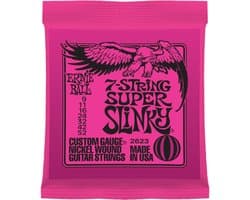 Ernie Ball 2623 Super Light elektrische gitaarsnaren 7-snarig (009-052)