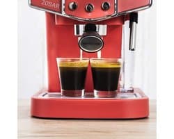 Thuys - Espressomachine - Koffiezetapparaat - Koffiemachines - Rood