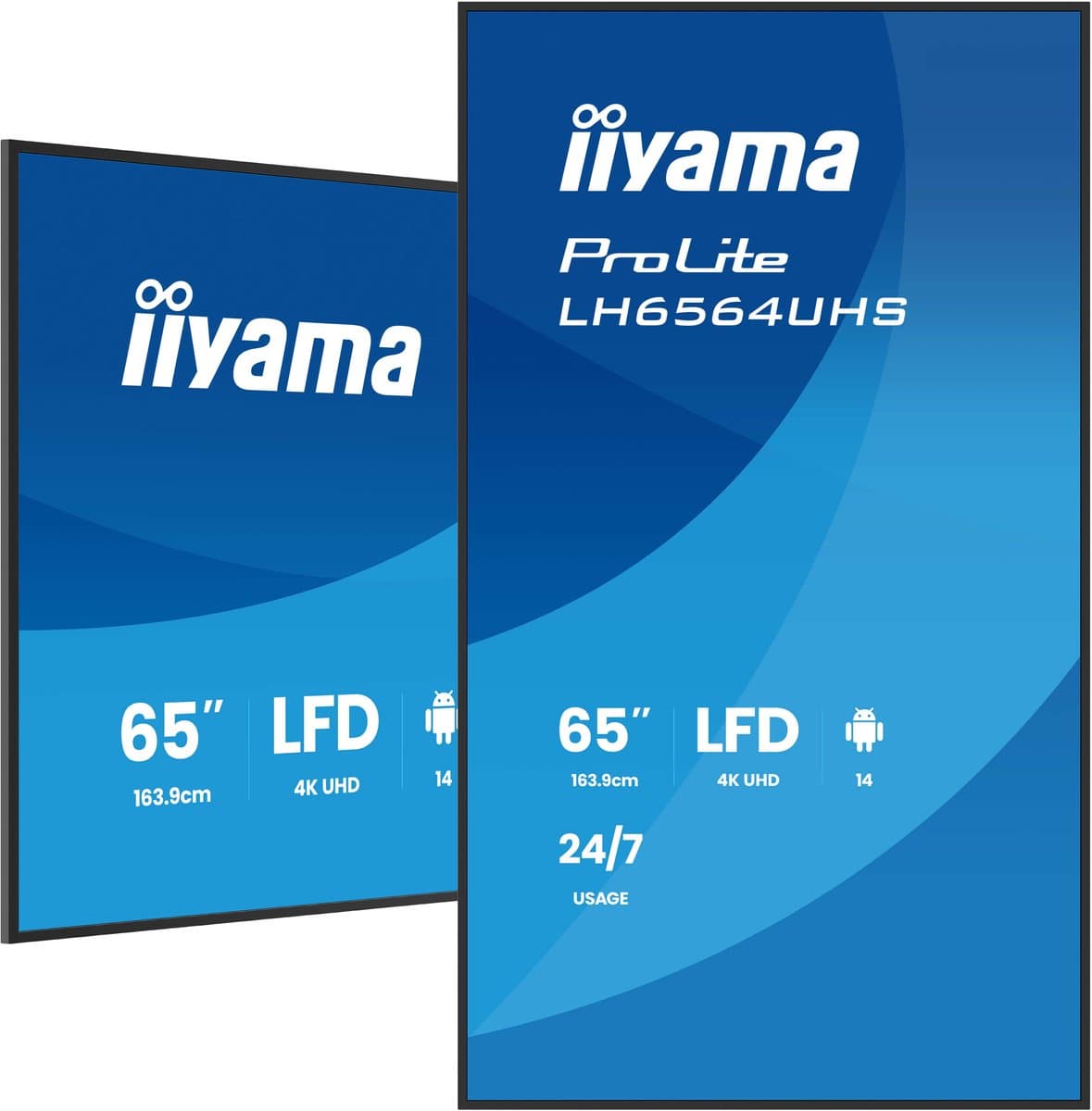 Monitor Iiyama LH6564UHS-B1AG 65" 4K Ultra HD — afbeelding 1