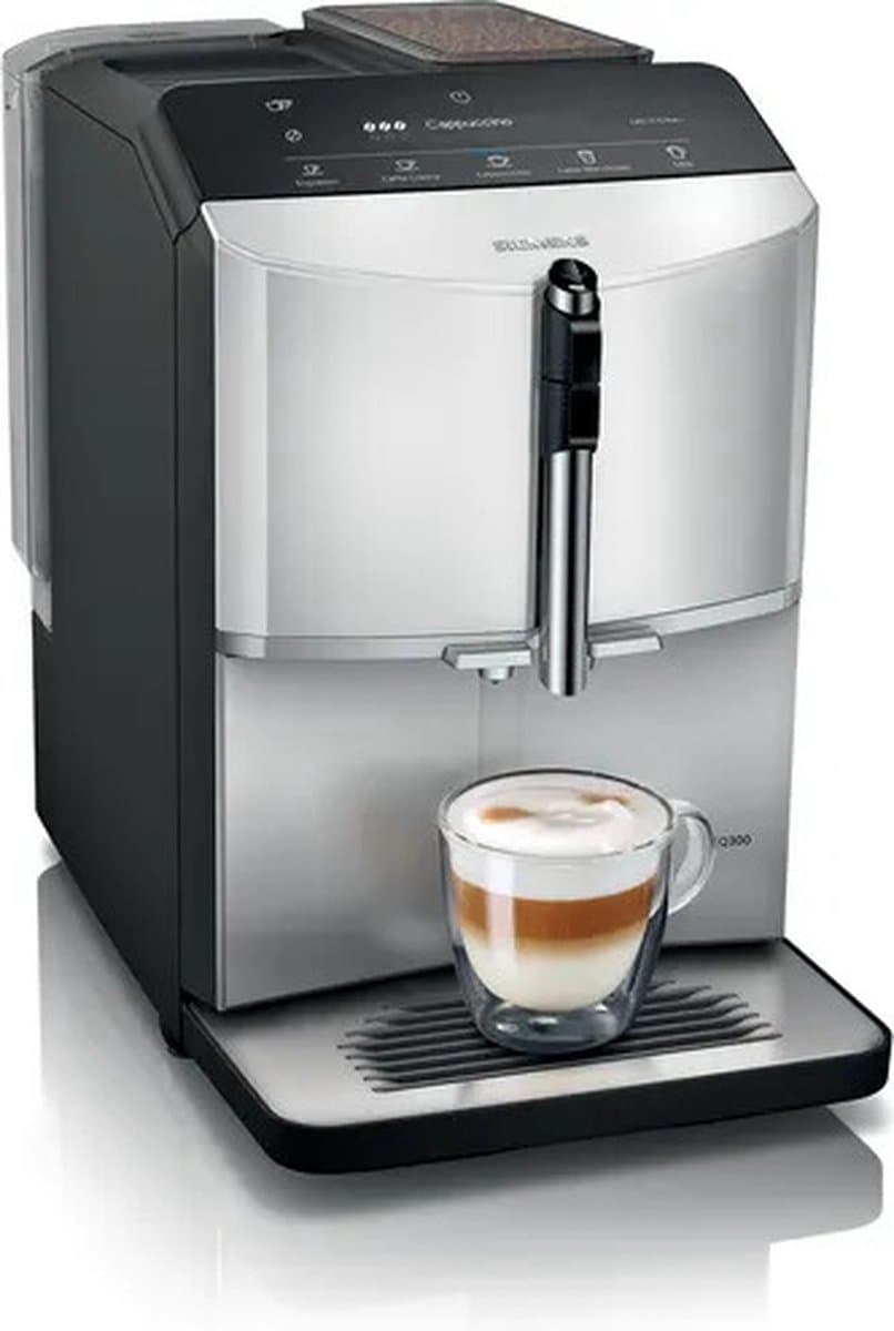 Siemens EQ300 TF303E01 - Volautomatische espressomachine - Zilver — afbeelding 1