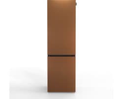 NUNKI LARGECOMBI-FBRO / Combi Bottom Koelkast, E klasse, 269l, Brown, Matte Metallic (FRONT only)