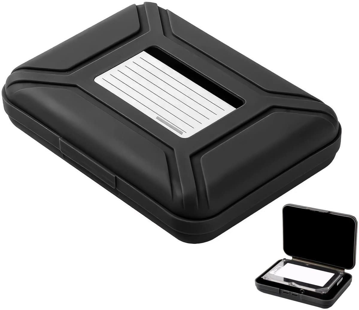 Cosensi - Dailygoods - Harde Schijf Tas - Beschermtas voor 3,5 Inch HDD - Antivibratie en Antistatisch - Opbergtas - Duurzaam en Lichtgewicht - Ideaal voor Opsl — afbeelding 1
