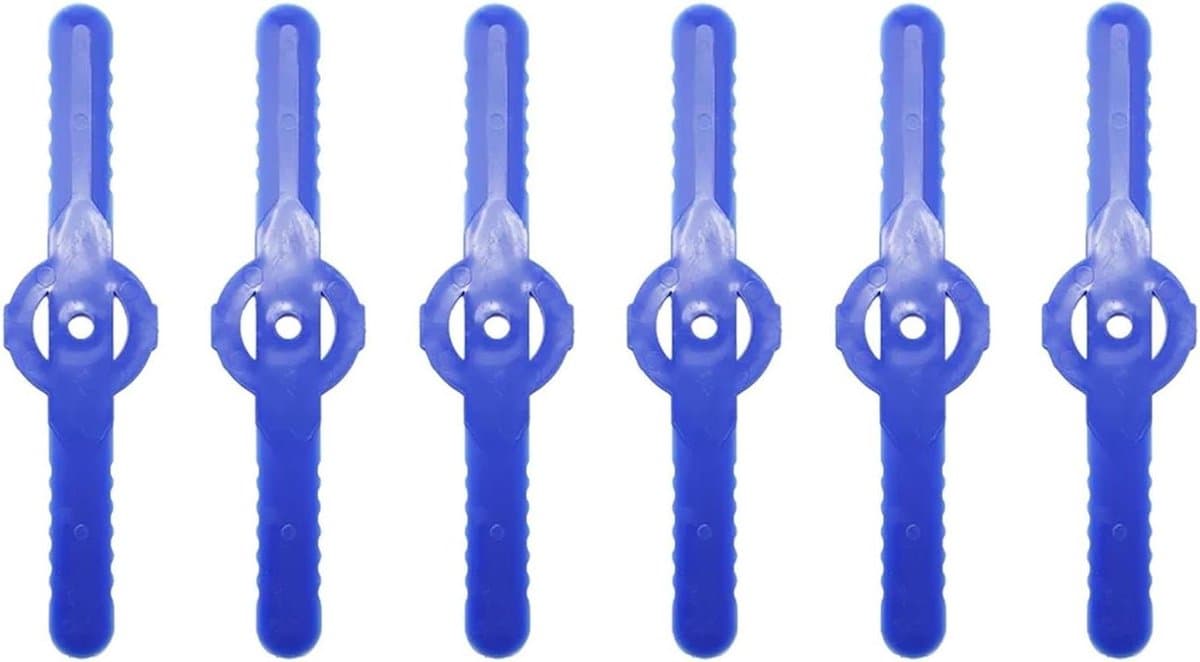Trimmer Mesjes - Vervangende Bladen - Gras Maaien - Stevig Materiaal - 6 Stuks - Universeel — afbeelding 1