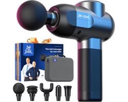 C2 Massagepistool Deep Tissue – Spiermassager met 5 Snelheden & 5 Massagekoppen – Percussie Massage Gun voor Spierherstel, Pijnverlichting & Stijfheid – Handmassageapparaat voor Thuis, Sportschool & Kantoor – Zwart