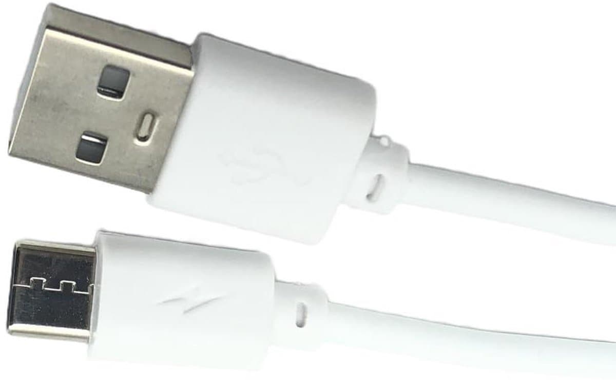USB-C Laadkabel - Datakabel - Externe Harde Schijf - Snelle Gegevensoverdracht - 1 meter - Wit — afbeelding 1