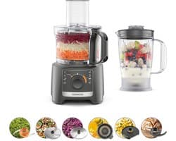 Kenwood MultiPro Compact FDP31.360GY keukenmachine 800 W 2,1 l Grijs