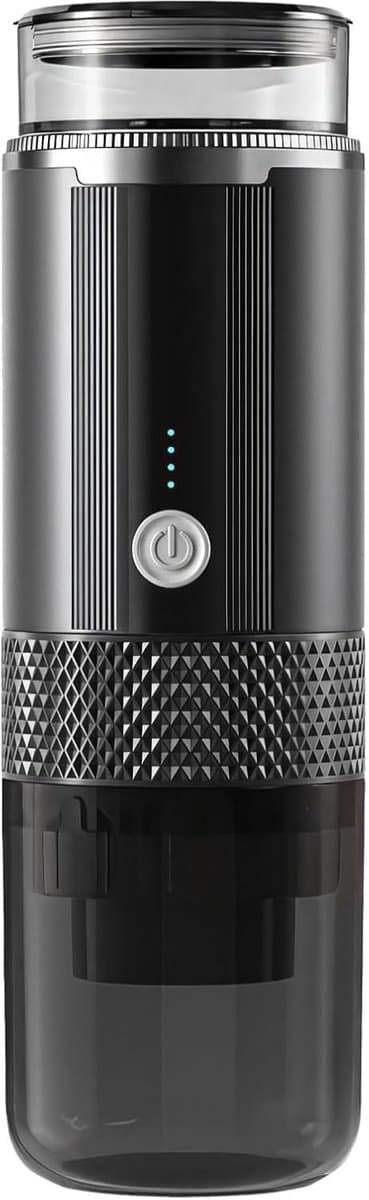 OLOEY Draagbaar koffiezetapparaat-automatisch mini draadloos koffiezetapparaat-oplaadbaar-met ingebouwde batterij-geschikt voor reizen, kamperen-autorijden-thuis en op kantoor-compatibel met K-Cup koffiecapsules — afbeelding 1