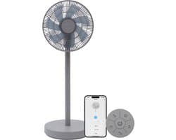 Evolar Smart Ventilator Staand - 30W - Statiefventilator - Ambient Light - WiFi - App & Afstandsbediening - EVO-SF30GW