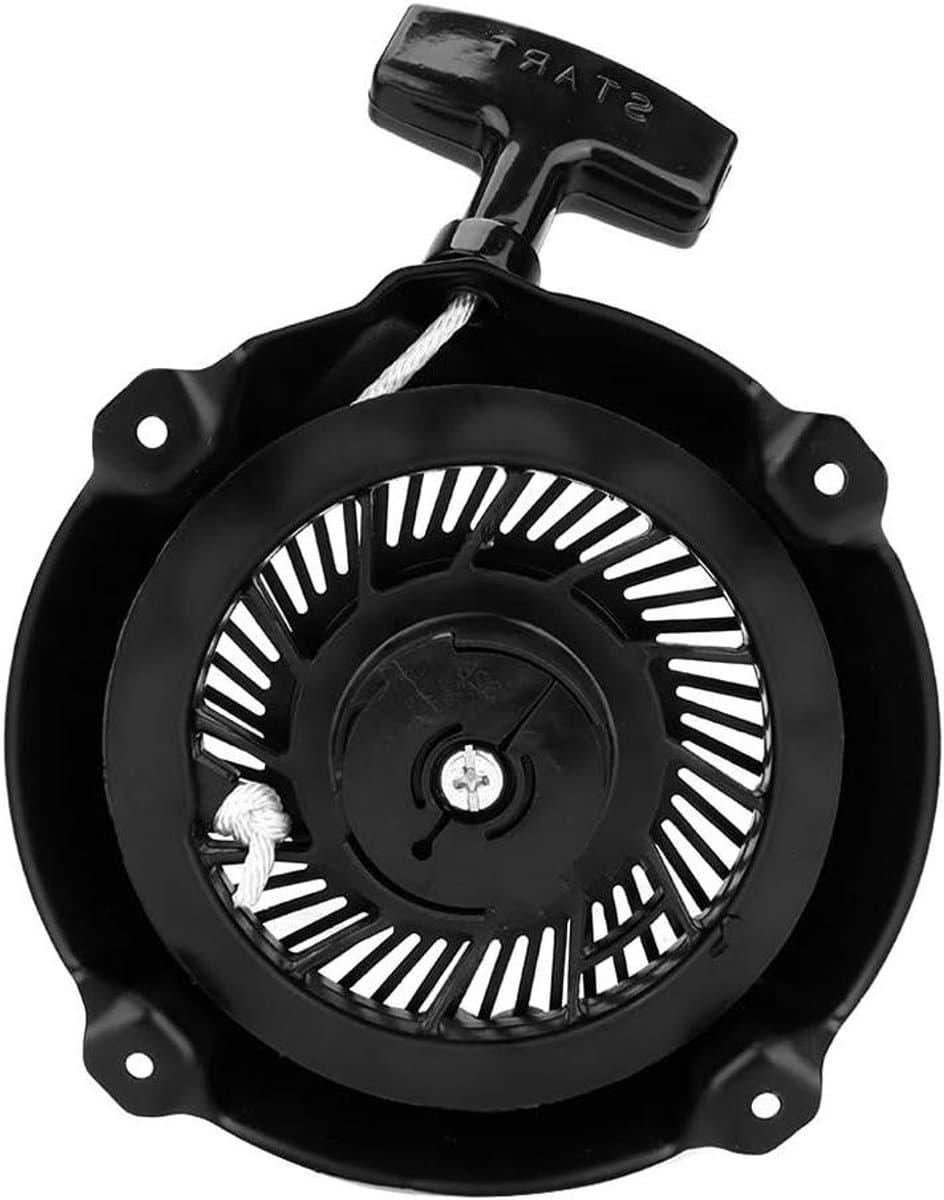 Startmotor Grasmaaier - Trekstarter Motor - Motoronderhoud Tuin - Directe Vervanging - 515 gram - Zwart — afbeelding 1