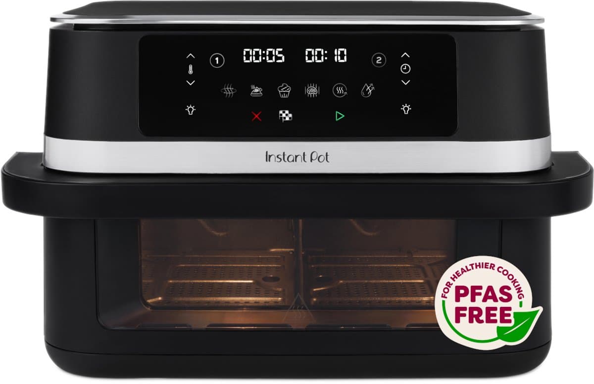 Instant Pot Vortex Versazone 12L Zwart Air Fryer — afbeelding 1
