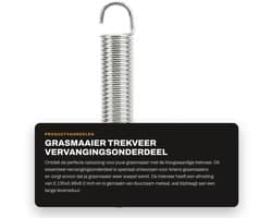 Dailygoods- Trekveer 08320300 - Metalen Trekveer - Vervanging voor Ariens/Gravely Grasmaaier - Duurzaam - 0.135x0.98x6.0 inch - Uitstekende prestaties - Grasmaaieronderdeel