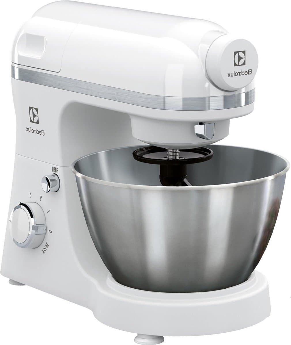 Keukenmachine - Mixer Deegmachine - Bakken en Mixen - Krachtige 800W Motor - 4.1 Liter Kom - Wit — afbeelding 1